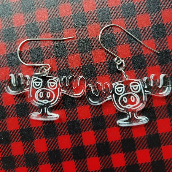 Moose Mug earrings - National Lampoon's Christmas Vacation - Picture 8 of 11